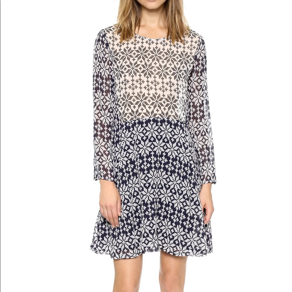 Paul & Joe Sister Islande Dress in Knit Print